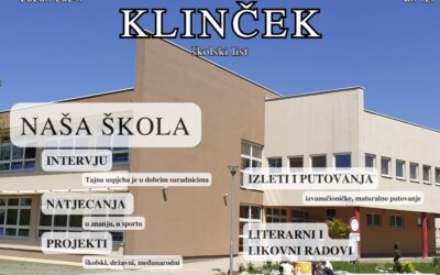 Novo izdanje školskog lista Klinček 2023./2024.