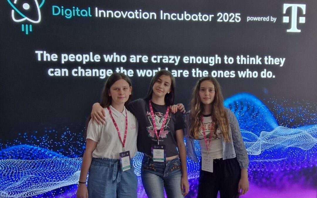 Učenice naše škole među najboljima u Hrvatskoj u projektu Digitalni inovacijski inkubator 2025!