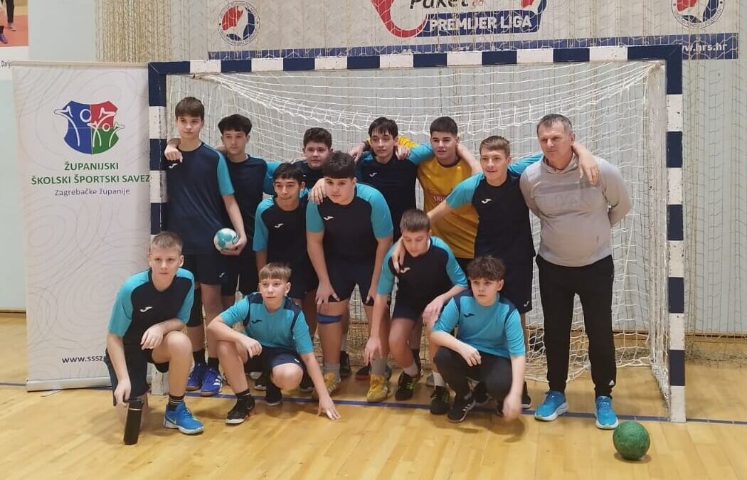 Naši učenici na županijskom natjecanju u rukometu