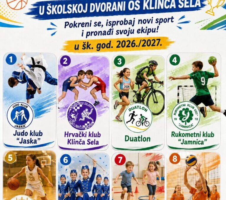 Izaberi svoj sport u novoj školskoj godini
